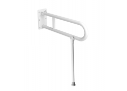 Arched tilting handrail 60cm with leg