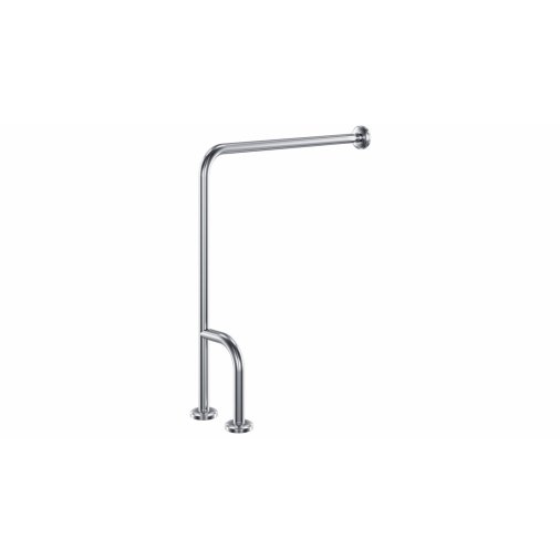 Handrail for the disabled wall floor left 75 / 80cm  PSP 177L