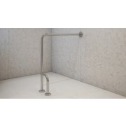 Handrail for the disabled wall floor left 75 / 80cm  PSP 177L