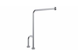 Handrail for the disabled wall floor right 75  /  80cm 