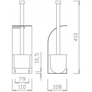 Szczotka do WC C7703C