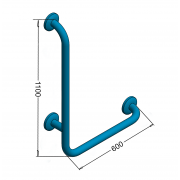 Right handrail for angular right 60 / 110cm  PSP 134P