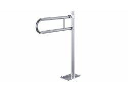 Floor handrail for disabled ,arched and tilted 60cm 