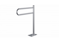 Handrail for disabled arched fixed floor 60cm 