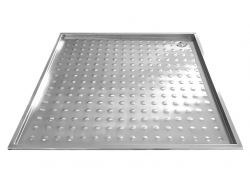 Stainless steel shower tray