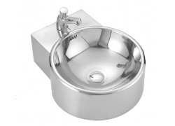 Stainless steel washbasin