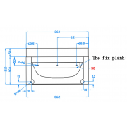 Stainless steel washbasin SB13