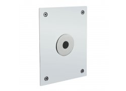 Concealed wall-mounted electronic flush valve