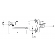 Bateria czasowa z termostatem 8135MIXT