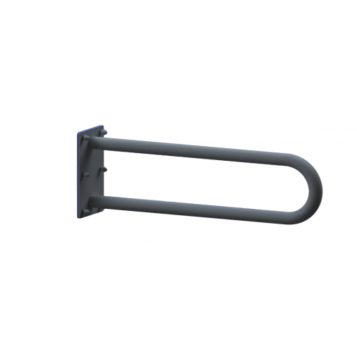 Uchwyt stały łukowy 70cm 32-UR7S-9005