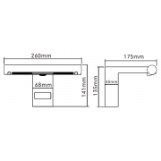 Tap hand dryer and washing tap with a photocell MAS1