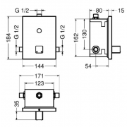 Mieszacz elektroniczny 2544