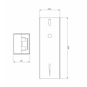 Elbow disinfection dispenser ST88S