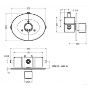 Time battery with anti-blocking system 9010MIXAB