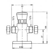 Shower valve 9006