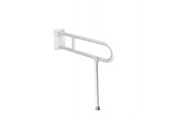 Arched tilting handrail 70cm with leg