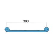 Poręcz prosta 30cm UP3-9005