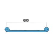 Straight handrail 80cm  UP8-9005