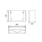 Recess towel rail  C7111