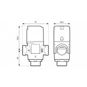 Thermostatic mixer  9024-1