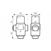 Thermostatic mixer  9025-1