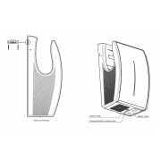 Crevice hand dryer MLSA