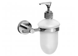 Soap dispenser with holder