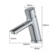 Timed basin faucet TEMPOR on mixed water 9108S