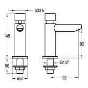 Bateria czasowa 9081INOX