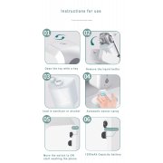 Automatic disinfectant spray dispenser for batteries B7015D