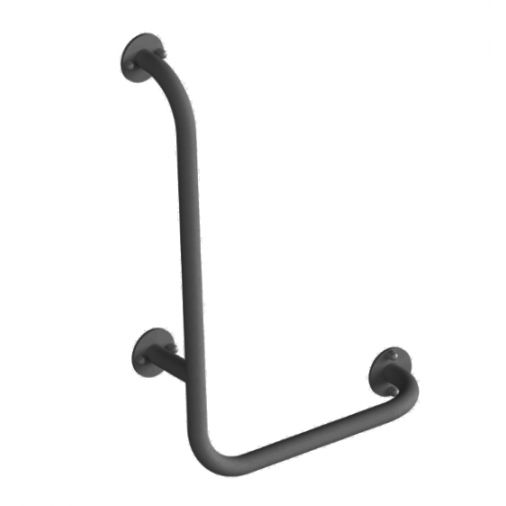 Right angular handrail 60 / 40cm  32-UKP-9005