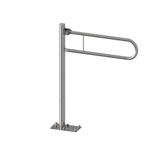 Tilted arched floor handrail PTP 760