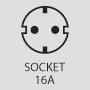 Gniazdo golarki 110-120V / 220-240V